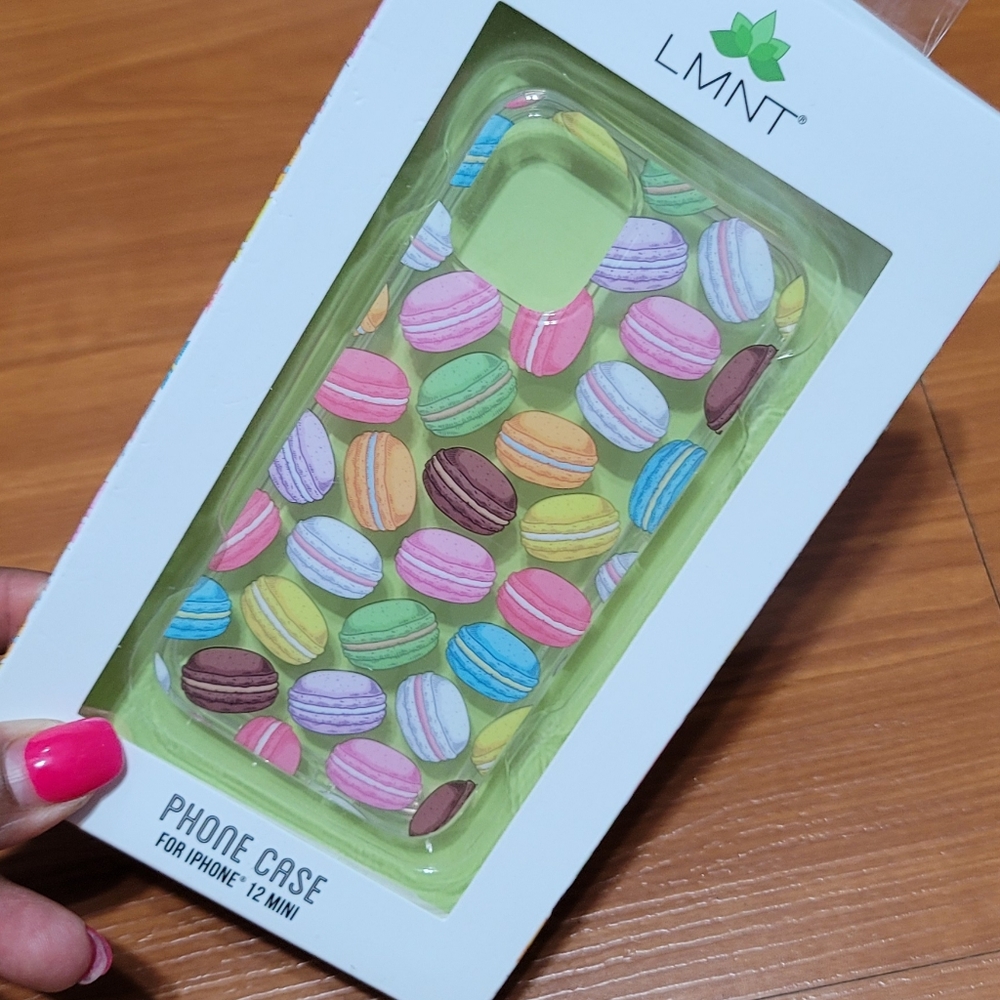 LMNT IPhone 12 Mini Macarons Clear Phone Case